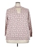 Torrid Floral Ivory 3/4 Sleeve Blouse Size 3X Plus (3) - photo 1