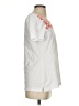 Talbots 100% Cotton Silver Short Sleeve Top Size S - photo 4