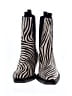 ASOS Design Animal Print Black Ivory Boots Size 8 - photo 2