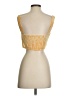 Saylor 100% Cotton Yellow Sleeveless Top Size XS - photo 2