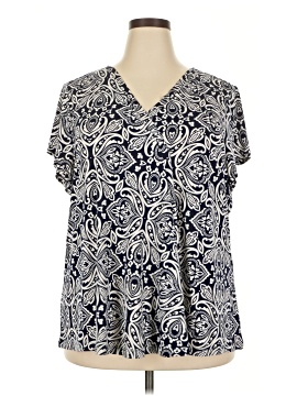 Lane Bryant Short Sleeve Blouse