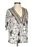 Blank London 100% Viscose Silver Short Sleeve Blouse Size XXS - photo 1