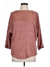 YOU & ME Burgundy Pullover Sweater Size 12 - photo 1