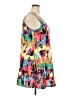 Unbranded Print Orange Cocktail Dress Size 2X - photo 4