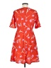 Influence 100% Polyester Orange Casual Dress Size 6 - photo 2