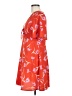 Influence 100% Polyester Orange Casual Dress Size 6 - photo 5