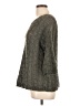 Eileen Fisher Metallic Gray Pullover Sweater Size L - photo 5
