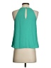 Express 100% Polyester Teal Tank Top Size XS - photo 2