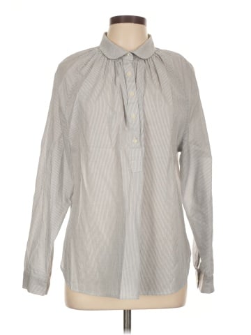 Ann Taylor LOFT Long Sleeve Button-Down Shirt (view 1)