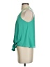 Express 100% Polyester Teal Tank Top Size XS - photo 5