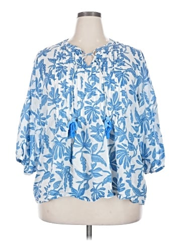 Elie Tahari 3/4 Sleeve Blouse (view 1)