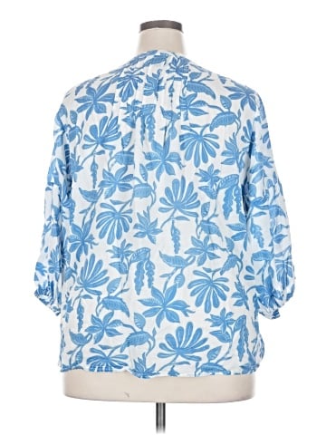 Elie Tahari 3/4 Sleeve Blouse (view 2)