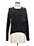 Mudd 100% Polyester Metallic Black Pullover Sweater Size S - photo 1