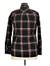RVCA Plaid Black Long Sleeve Button-Down Shirt Size 10 - photo 2