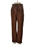 Assorted Brands Plaid Brown Casual Pants Size L - photo 1