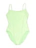 Gap Solid Green One Piece Swimsuit Size XL - photo 1