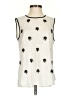 J.Crew Ivory Sleeveless Blouse Size 0 - photo 1