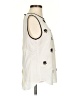 J.Crew Ivory Sleeveless Blouse Size 0 - photo 4