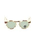 Komono Animal Print Aztec Or Tribal Print Stripes Tie-dye Snake Print Brown Green Sunglasses One size - photo 2
