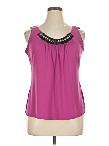 Essentials by Milano Sleeveless Blouse (view 1)