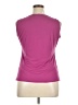 Essentials by Milano Pink Sleeveless Blouse Size XL - photo 2