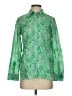 Talbots Paisley Green Long Sleeve Blouse Size XS - photo 1