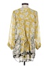 CAbi 100% Polyester Yellow 3/4 Sleeve Blouse Size S - photo 2