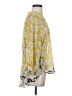 CAbi 100% Polyester Yellow 3/4 Sleeve Blouse Size S - photo 4