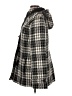 St. John's Bay Houndstooth Gray Coat Size L - photo 5