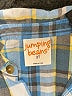 Jumping Beans 100% Cotton Plaid Blue Short Sleeve Button-Down Shirt Size 3T - photo 3