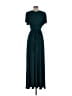 BHLDN Teal Cocktail Dress Size 4 - photo 2
