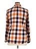 Maurices Plaid Orange Long Sleeve Button-Down Shirt Size XL - photo 2