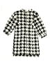 Assorted Brands 100% Polyester Houndstooth Ivory Dress Size 7 - 8 - photo 2