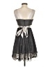 Sequin Hearts Stars Gray Cocktail Dress Size 3 - photo 2