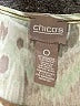 Chico's Chevron-herringbone Tan Casual Dress Size Sm (0) - photo 7