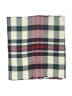 Old Navy Plaid Burgundy Green Scarf One size - photo 2