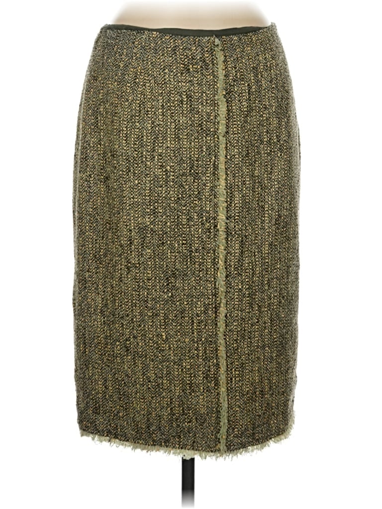 Pre-owned Worth Casual Skirt In Green