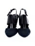 Aerosoles Color Block Black Blue Heels Size 7 1/2 - photo 2