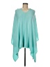 Assorted Brands 100% Acrylic Teal Poncho One size (estimated) - photo 1