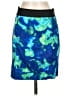 Willi Smith Print Blue Casual Skirt Size 2 - photo 1