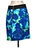 Willi Smith Print Blue Casual Skirt Size 2 - photo 2