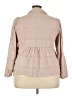 Torrid 100% Rayon Tan Long Sleeve Blouse Size 3X Plus (3) - photo 2