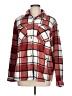 Sage Collective 100% Polyester Plaid Red Jacket Size L - photo 1