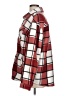 Sage Collective 100% Polyester Plaid Red Jacket Size L - photo 5