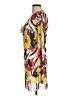 Be Creative Print Yellow Cocktail Dress Size M - photo 5