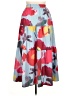Zanzea Collection 100% Polyester Print Blue Casual Skirt Size XL - photo 1
