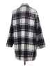 MELLODAY Plaid Gray Coat Size L - photo 2