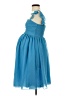Hatch 100% Polyester Blue Cocktail Dress Size Sm Maternity (1) - photo 5