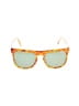 Komono Animal Print Camo Leopard Print Snake Print Brown Orange Sunglasses One size - photo 2