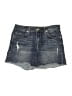 Just Black Blue Denim Shorts Size 26 waist - photo 1